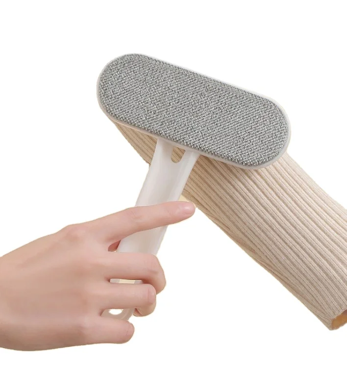 MZL Multi-Functional Electrostatic Lint Remover Brush Double-Sided Brush Head Lint Scraper Pet Hair Scraper For Tweed Coats