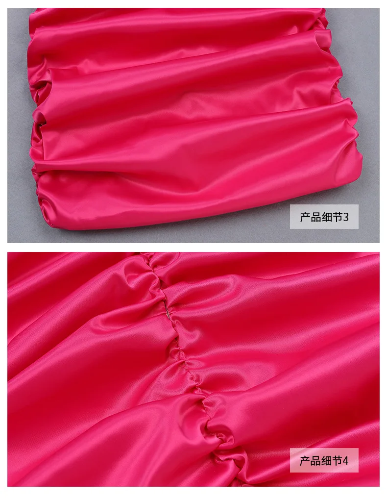 Female Slim Long Sleeve Party Dress Sexy Fashion Black Round Neck Short Skirt