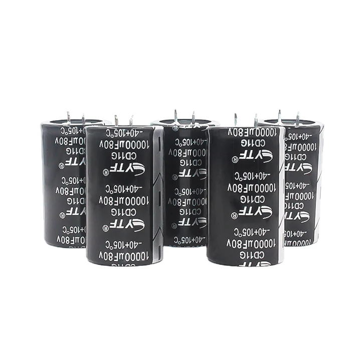 Screw Terminal Electrolytic Capacitor 10000uf 80v 35x50 in Audio Amplifier applicationLvchi