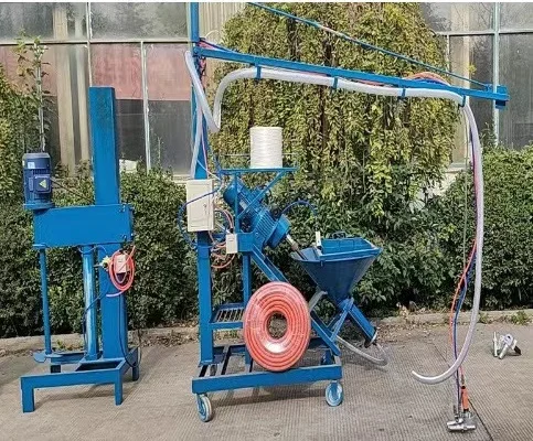 High Quality GRC Fiberglass Mortar Spraying Machine New Release with Durable Motor and Engine for Efficient Cement Spraying