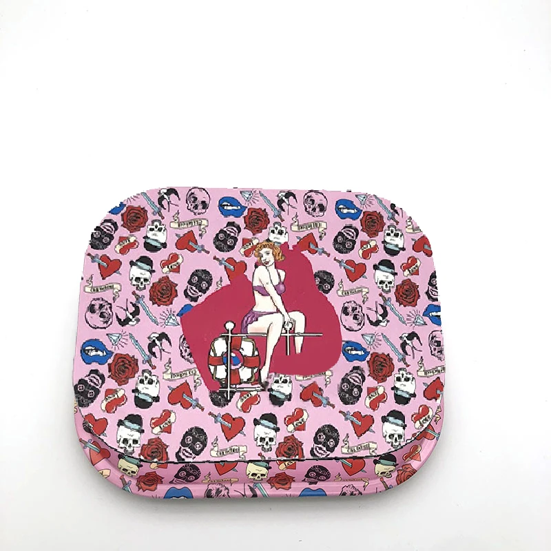 2022 Factory directly good quality ready to ship Serving Tray smoking rolling tray with lidfor custom