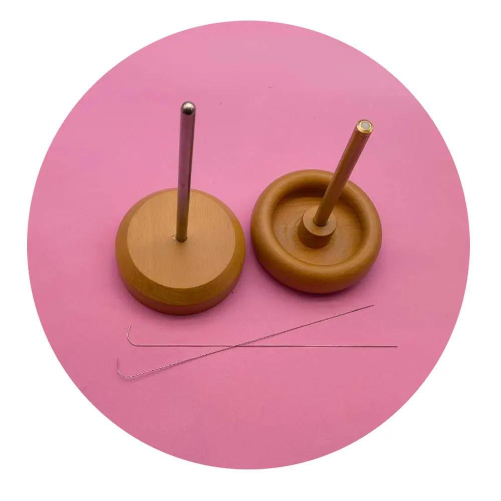Factory Wholesale Bead Spinner for Jewelry Making Kit Wood Bracelet Necklace Spinner with Quick Changed Trays and Beading