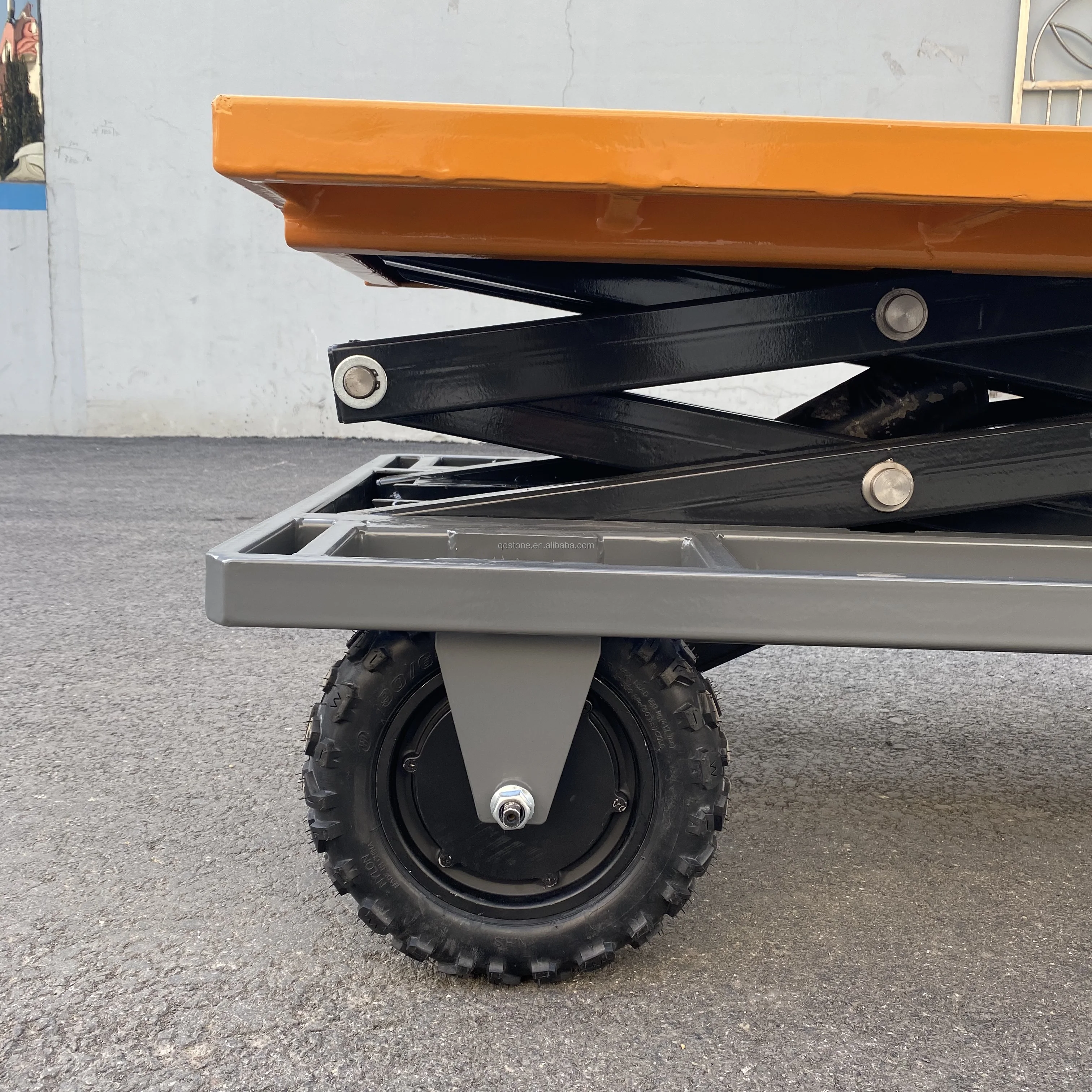 48V/12A Can lift 2.8m mobile loading and unloading vehicle platform Electric truck   ET300H