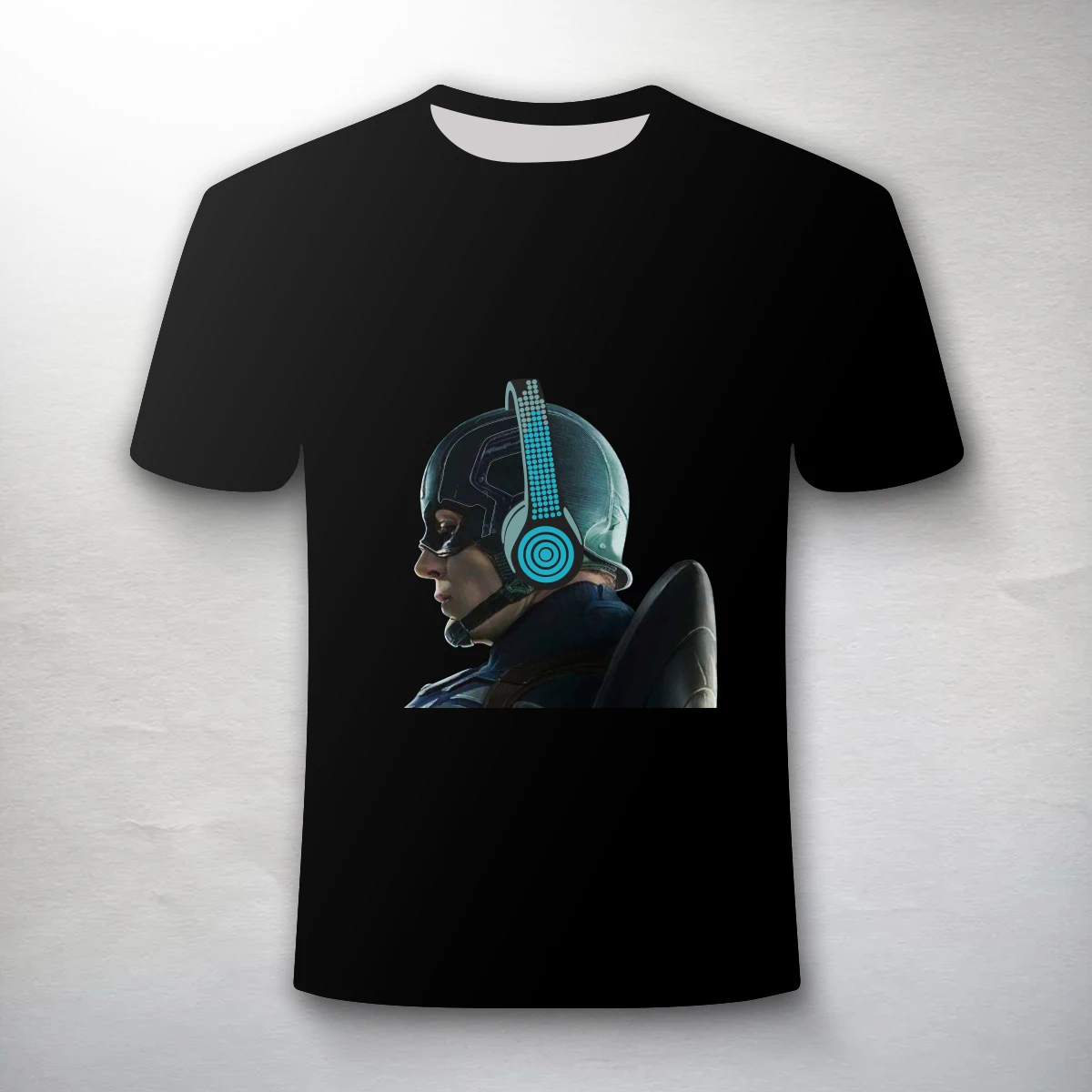 Christmas Light Up Clothing T-shirt LED Flashing Glow in the dark party Short sleeve LED T-shirt