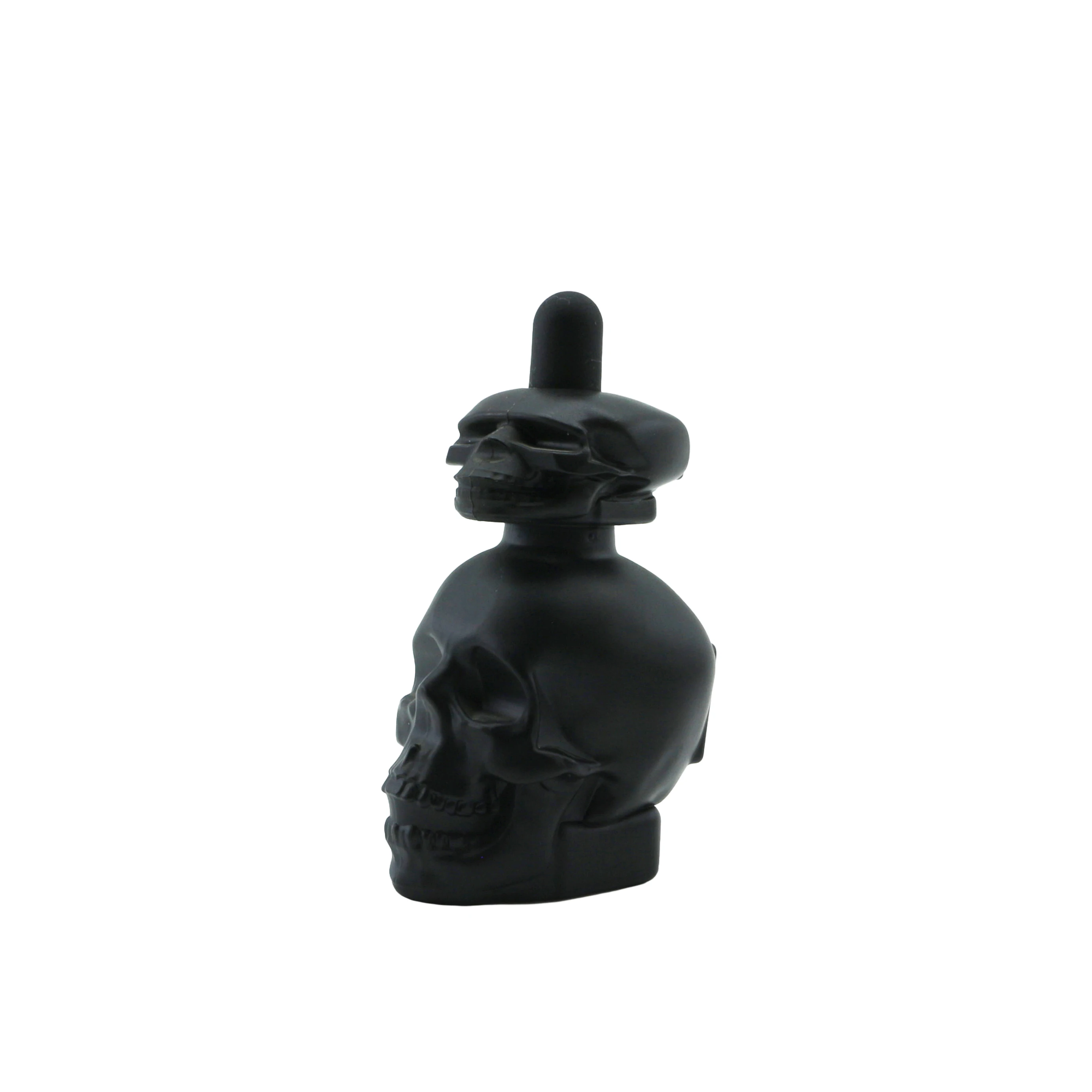 Gold Sliver Green Rose Gold  perfume 15ml 30ml 60ml skull head glass skull 1oz glass beard oil dropper bottle DDD888