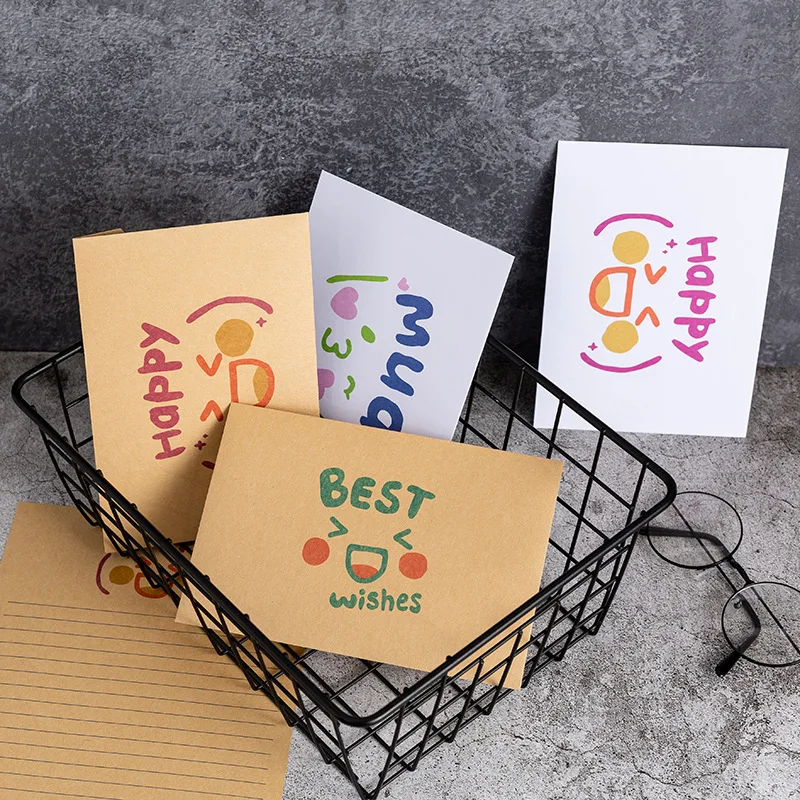 Wholesale Luxury foil logo recycled cardboard envelopes wedding black packaging paper envelope for cards