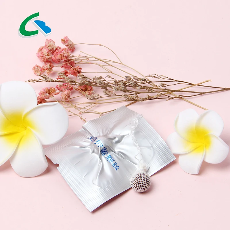 
Customized logo natual herbs womb clean pills yoni detox pearls vagina tampon for health 