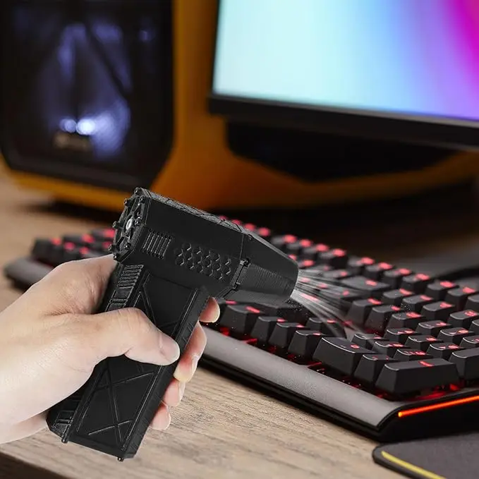 Rechargeable Mini Turbo Jet Fan Turbo Violent Fan 120,000 RPM For Hotel Powerful Blower with High-Speed Duct Fan