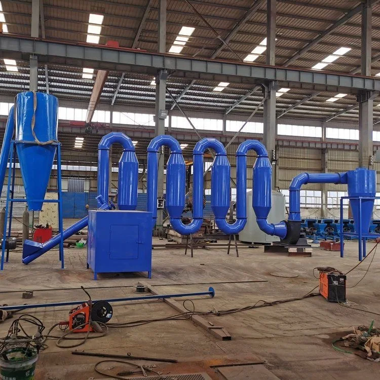 High Quality Industrial Wood Sawdust Pipe Dryer Airflow Dryer Machine Biomass Hot Air Flow Dryer Equipment For Sale
