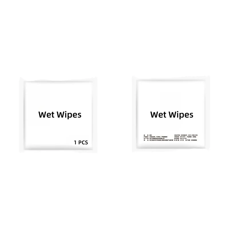 Individually Small Pack Promotional Mini Wet Wipes Wet Tissues Napkin For Travelling