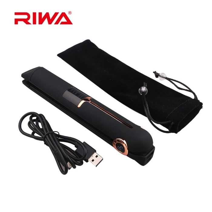 Беспроводной выпрямитель для волос с зарядкой от usb