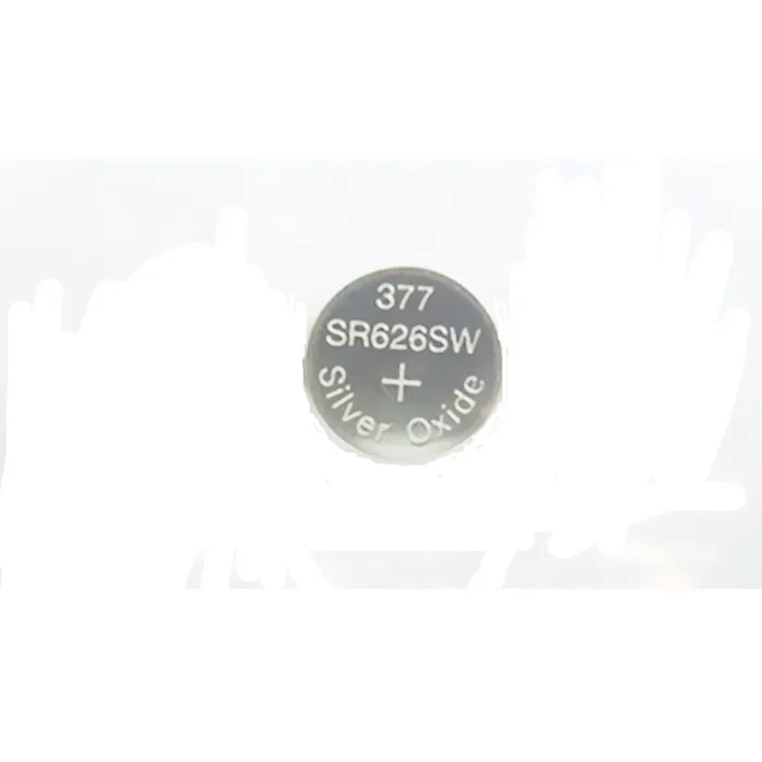 Аккумуляторная батарея таблеточного SR626SW SR-626SW 377 серебристо-оксид