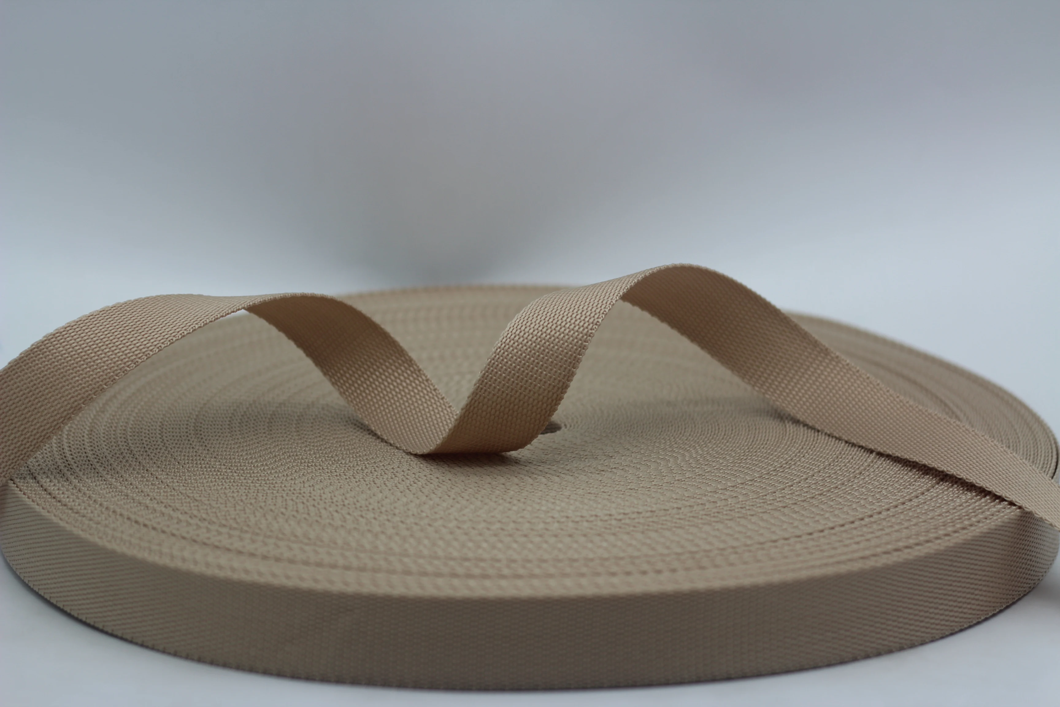 renewable Stock 50mm pure color polypropylene Luggage ribbon PP webbing tape strap for Snowboard harness