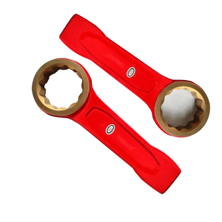 China OEM service Non sparking Slugging Ring spanner 38mm for oil gas industry