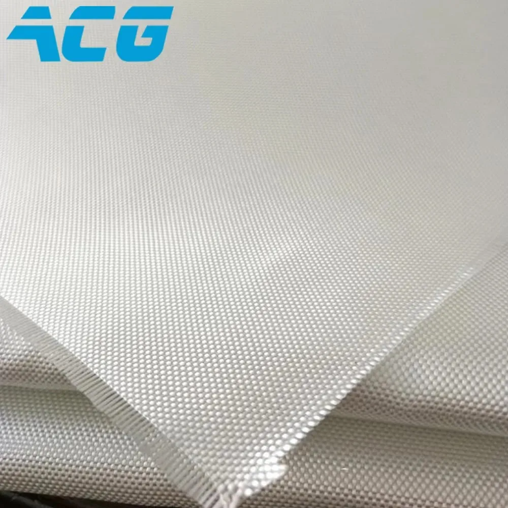 High Strength Fiberglass Fabric 100g Plain Twill Woven