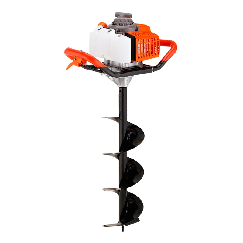Miwell Earth Digging Machinery Hydraulic Auger Tree Planting Machine Post Hole Digger