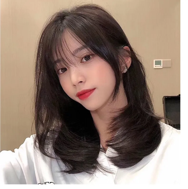 
200 Density High density Virgin Human Hair bangs wig For Vendors Wholesale Price Virgin Human Hair Bob Wholesale China Headband 