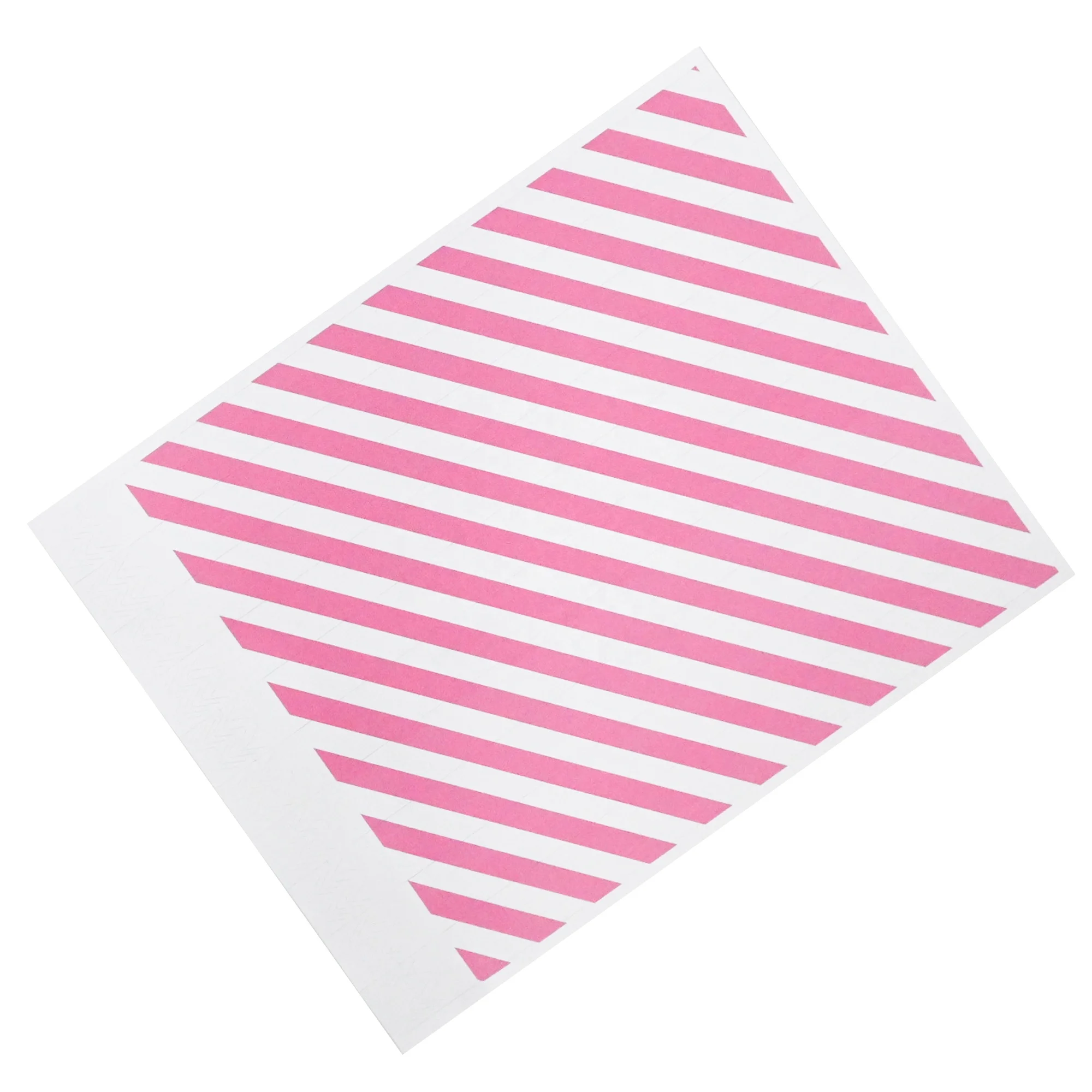 Custom various colors plain event tyvek paper wristband with random series number for party