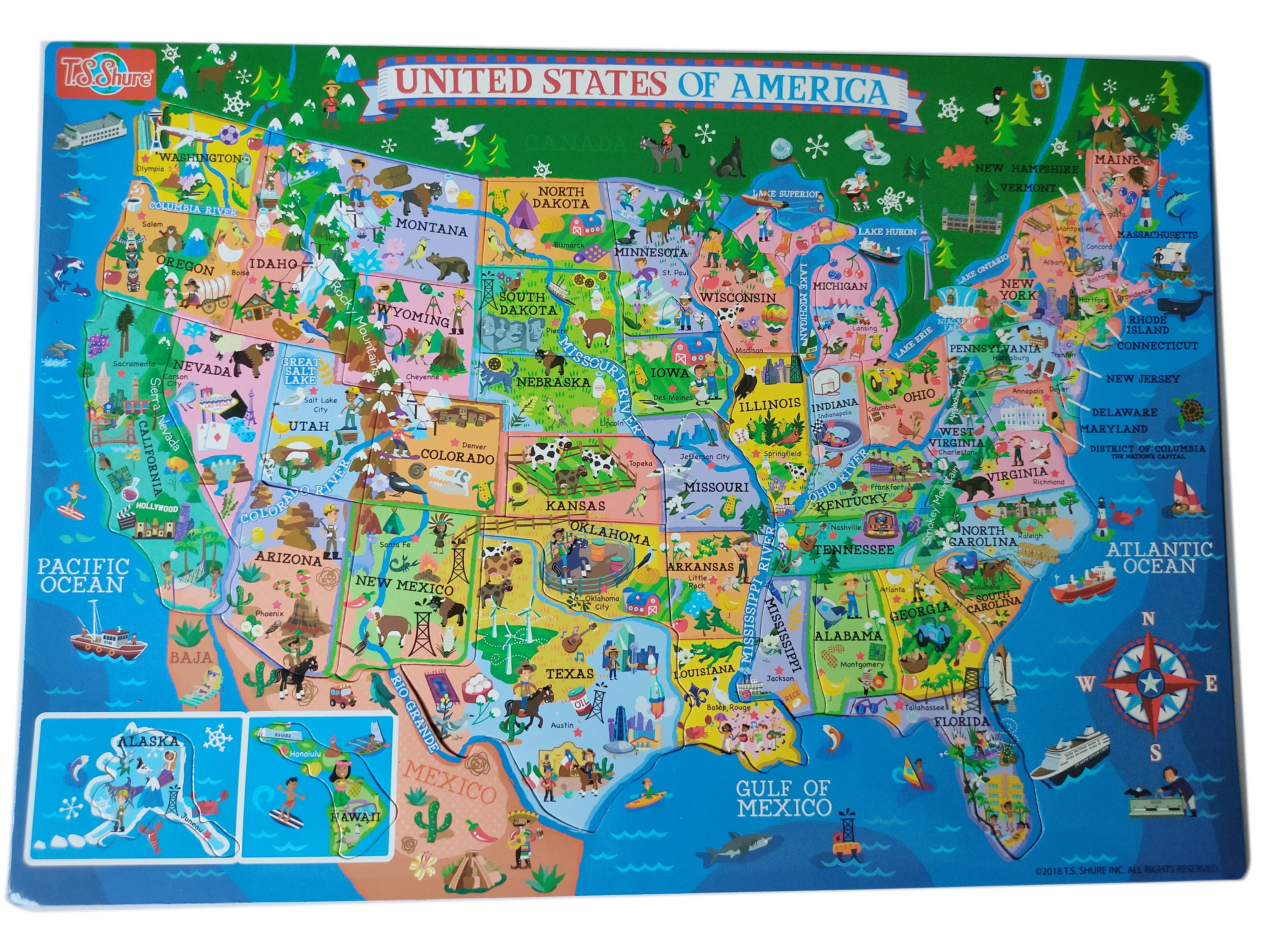 50p magnetic puzzle for kids