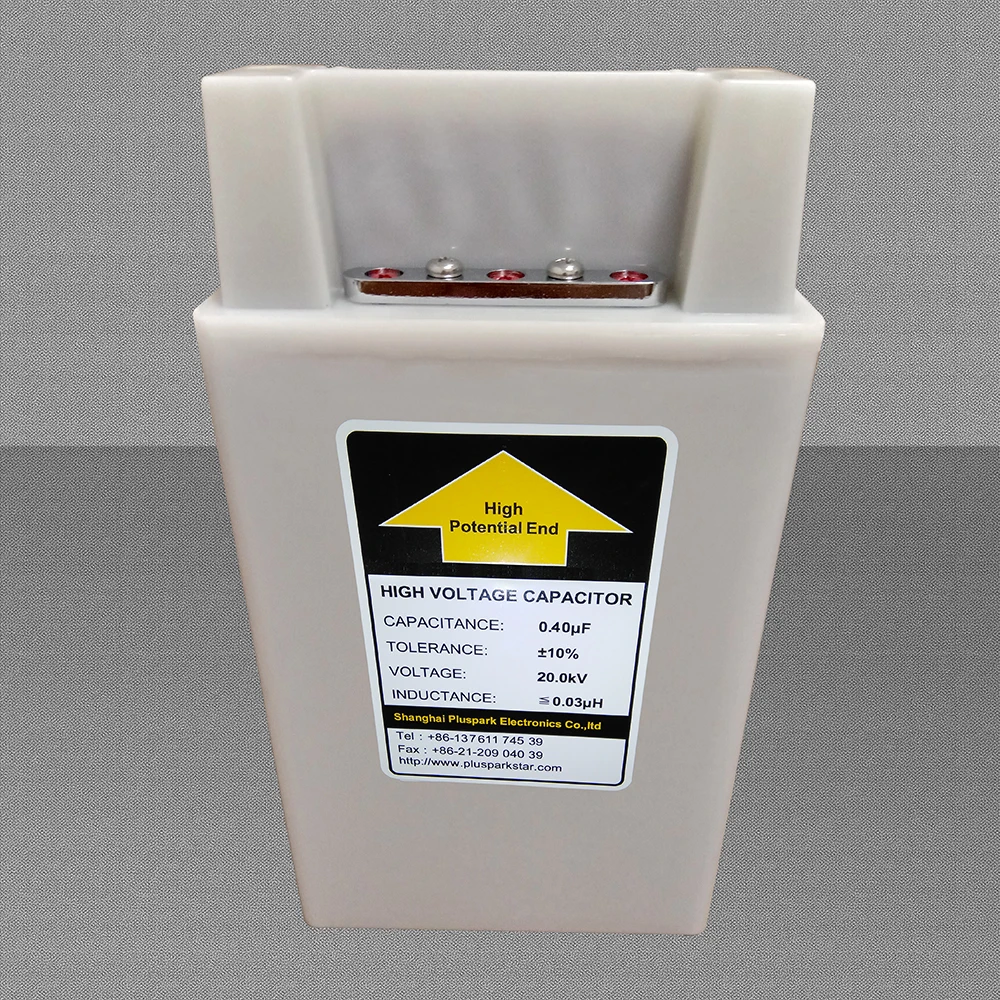 Capacitor 0.4uF 20kV, High Voltage Pulse 1pps ,Single Ended