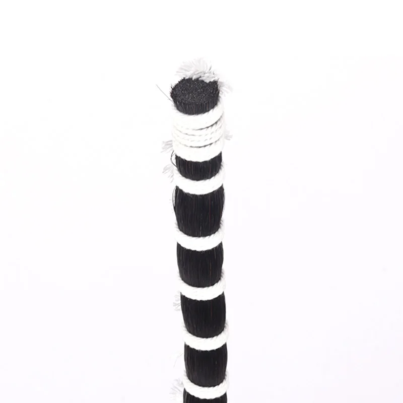 Unbleached stallion 78CM horse tail hair for violin bow,80CM Hank Bow Hair