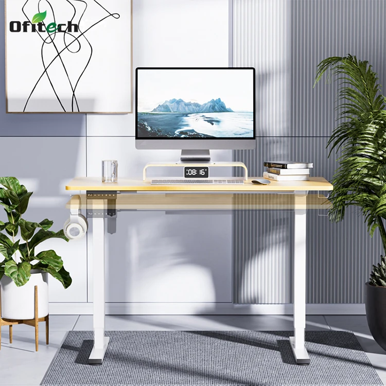 design stand workbench table homemade diy modern computer desk office computer working electric height adjustable desk for home