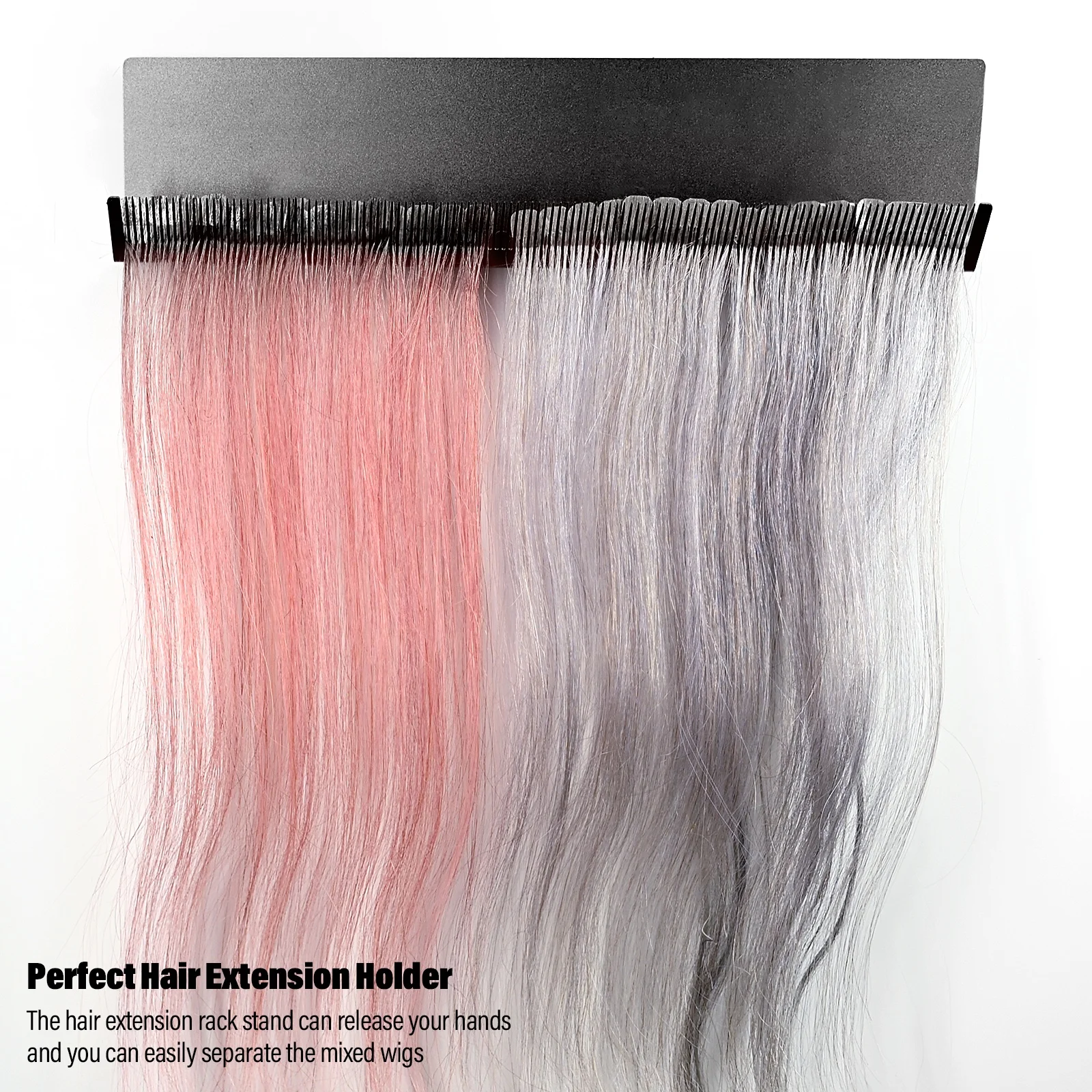 ARLANY Custom Logo and Color Hair Extension Tools Hair Extension Dryer Holder Black Color Hair Extension Display Rack