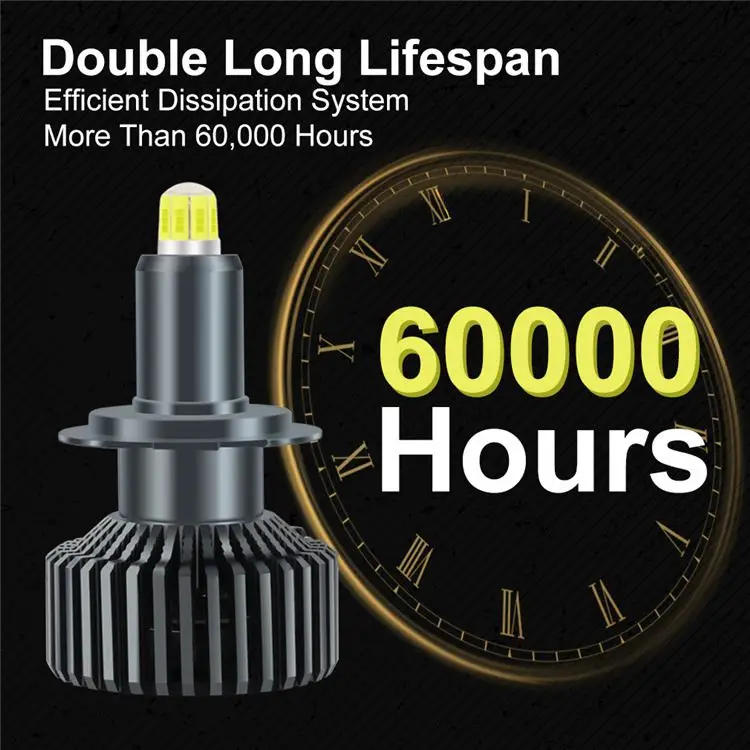 P9 auto lighting system Auto 2pcs bright car led headlight light h4 Car LED Bulb 3570 CSP Chips 3500LM led headlight