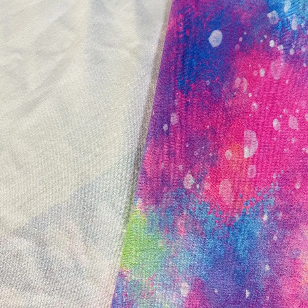 250gsm DBP Fabric Polyester Custom Designs DTY Double Brushed Poly Print Dbp Fabric for Clothes