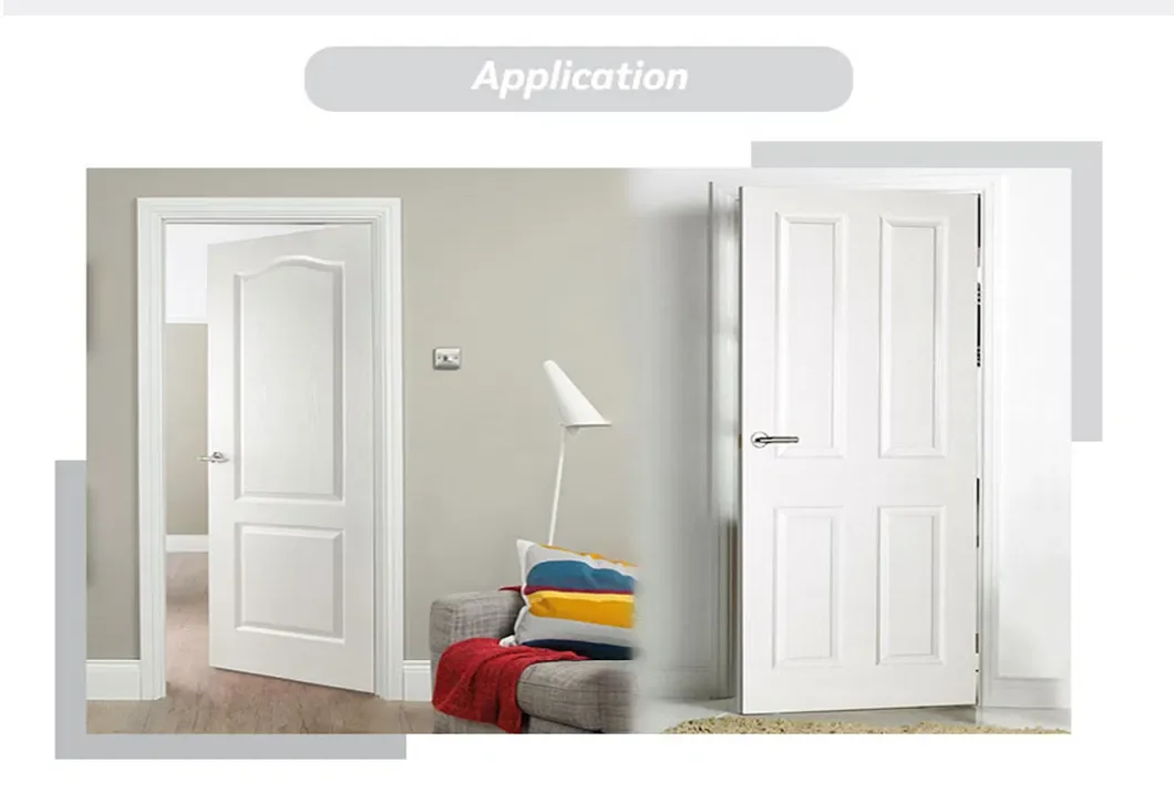 Cheap American Modern White Painted Prefinished Honeycomb Prehung Hollow Core Moulded Interior Door