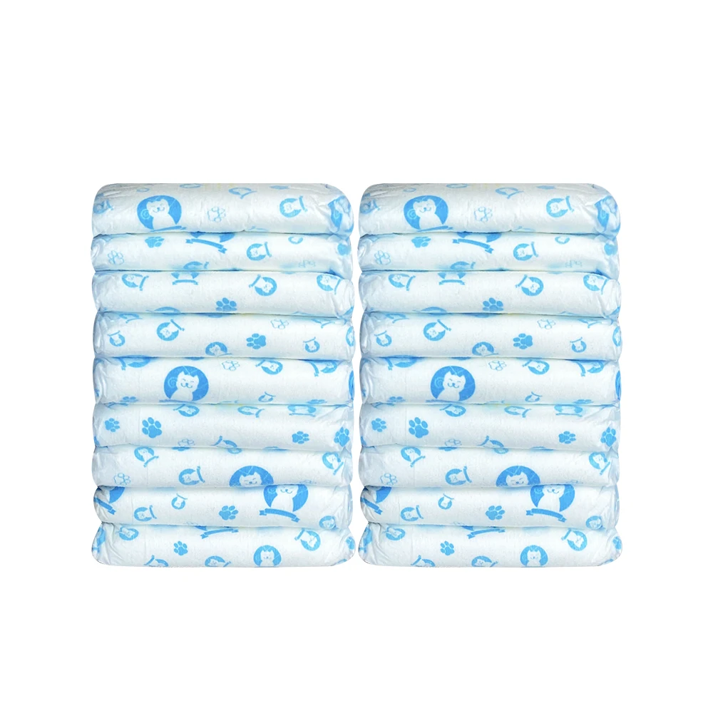 Male Dog Diapers For Dogs Cover Pet Poo Pamper With Bag Disposable Pads