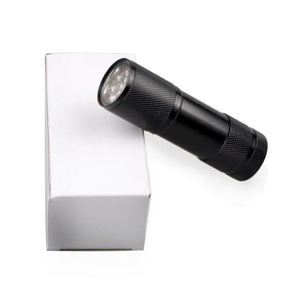 Blue UV Flashlight Detector 395nm 365nm LED Torch Light for Money Checker Scorpions Bed Bugs Curing UV Glue Aluminum Torch