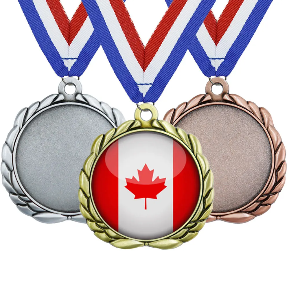 LY wholesale cheap award blank kids small medal