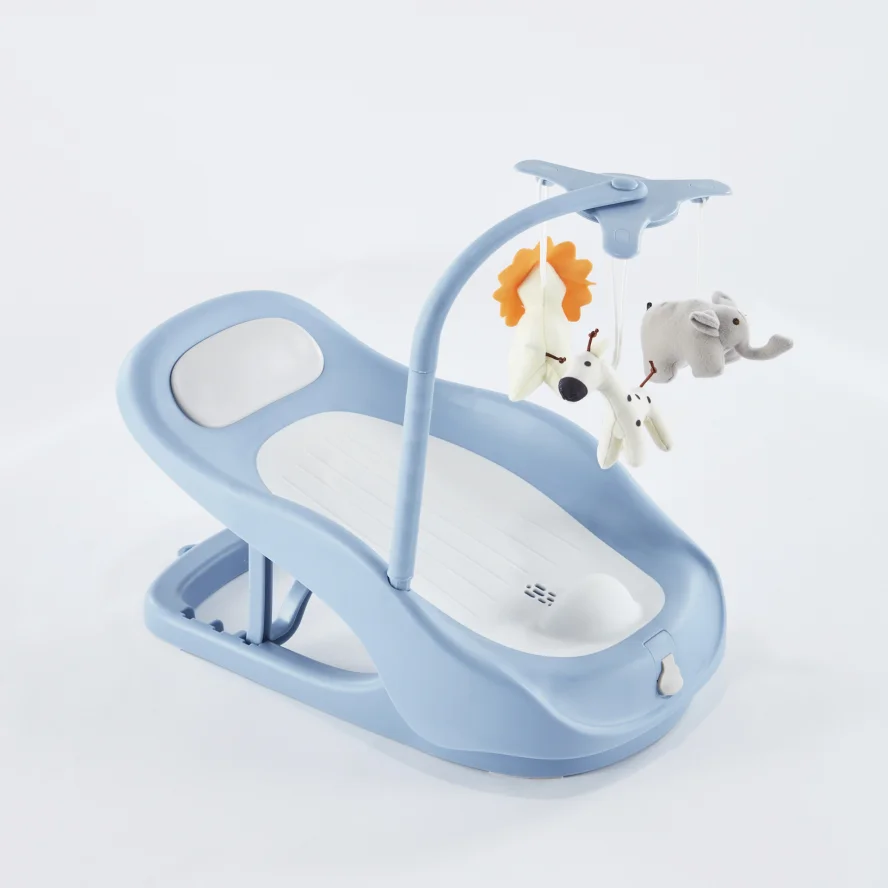 Hot Sale Popular Folding Collapsible Newborn Baby Bath Tub PP Bathtub
