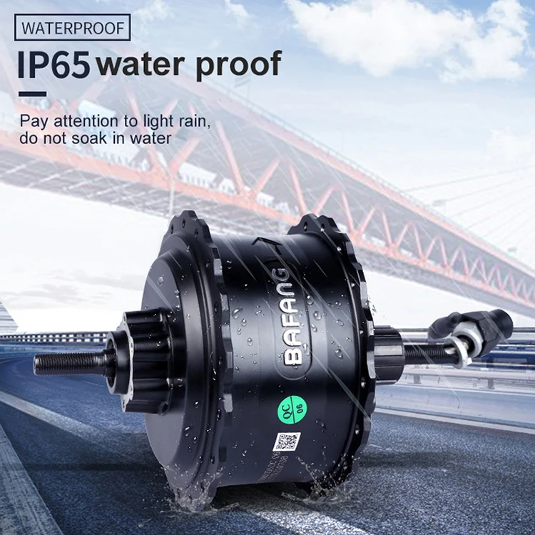 High Quality E-bike 48v 500w  750w 1000w Bafang Rear hub Drive Motor conversion kit for Fat Tire Electric Bike