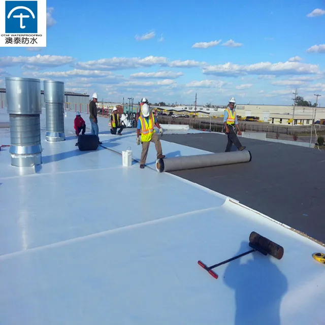 TPO Waterproofing Membrane for Roofing Projects for Industrial and Civil Building, TPO Membrane Roll Price TPO Roofing Membrane