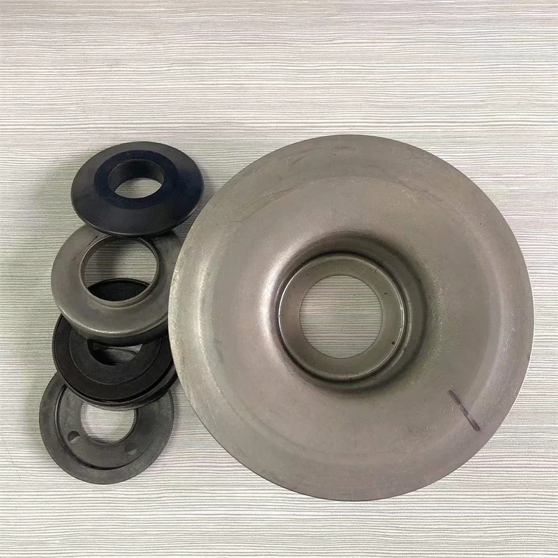 Conveyor Roller Punching Pressed Shaft Bearing Housing Metal Cover Plastic Seals TK6206-102(97)-3.0