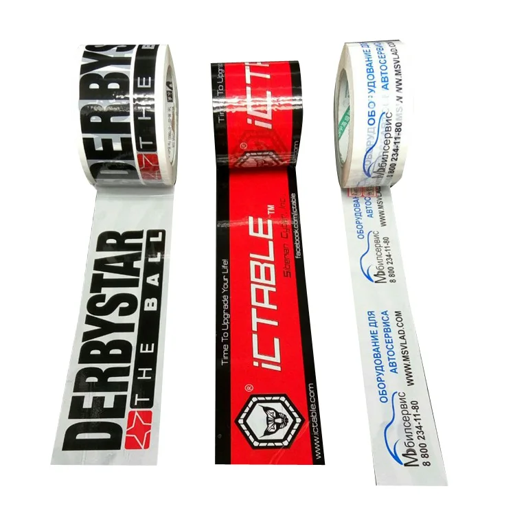 Branded custom logo printed packing tape High Adhesion Custom Logo Tape