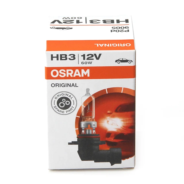 Osram HB3 9005 12V 60W made in USA E1 Headlight Auto Lamp