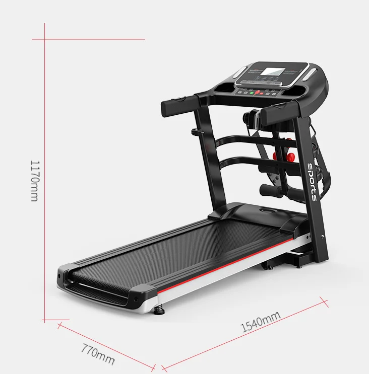 New home treadmill weight loss electric walking machine full folding mini fitness equipment exercise machine