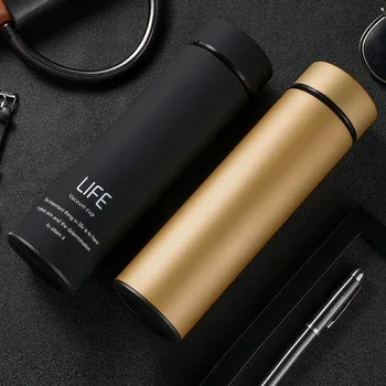 New 2024 Double Wall Insulated Tea Infuser Water Bottle