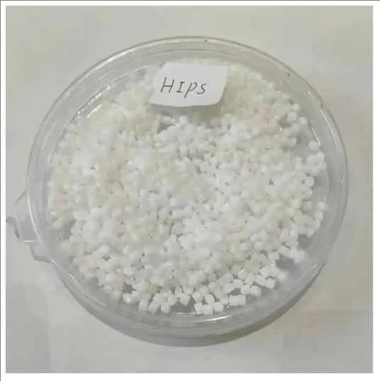 Plastic Material Impact Polystyrene PS White Masterbatch Granules Virgin Resin Extrusion HIPS