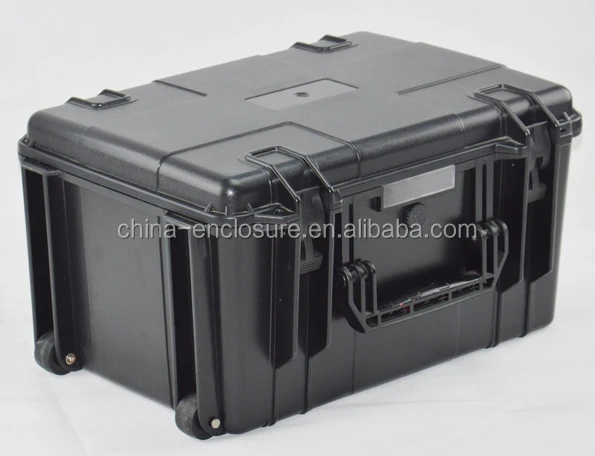 China manufacturer waterproof hard ABS plastic carry case/tool box trolley case with EVA foam