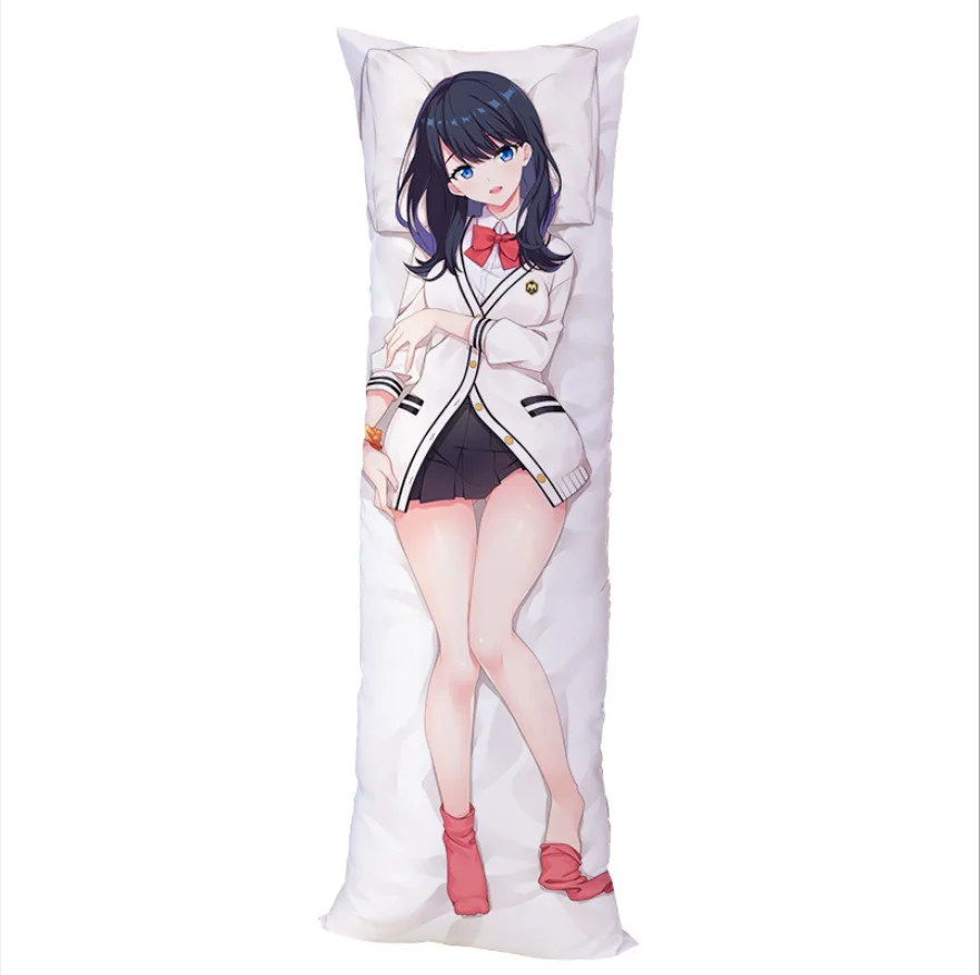 Soft Japanese Anime Carton Girlfriend body Printed Long Shaped Cushion Customized Pillow Wholesale