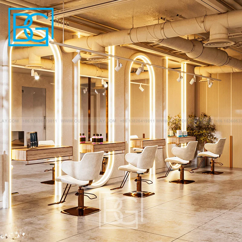 Decoration Rack Beauty Cabinet Nail Desk Salon Furniture Manicure Nail Tables Stations Beauty Salon Shelf