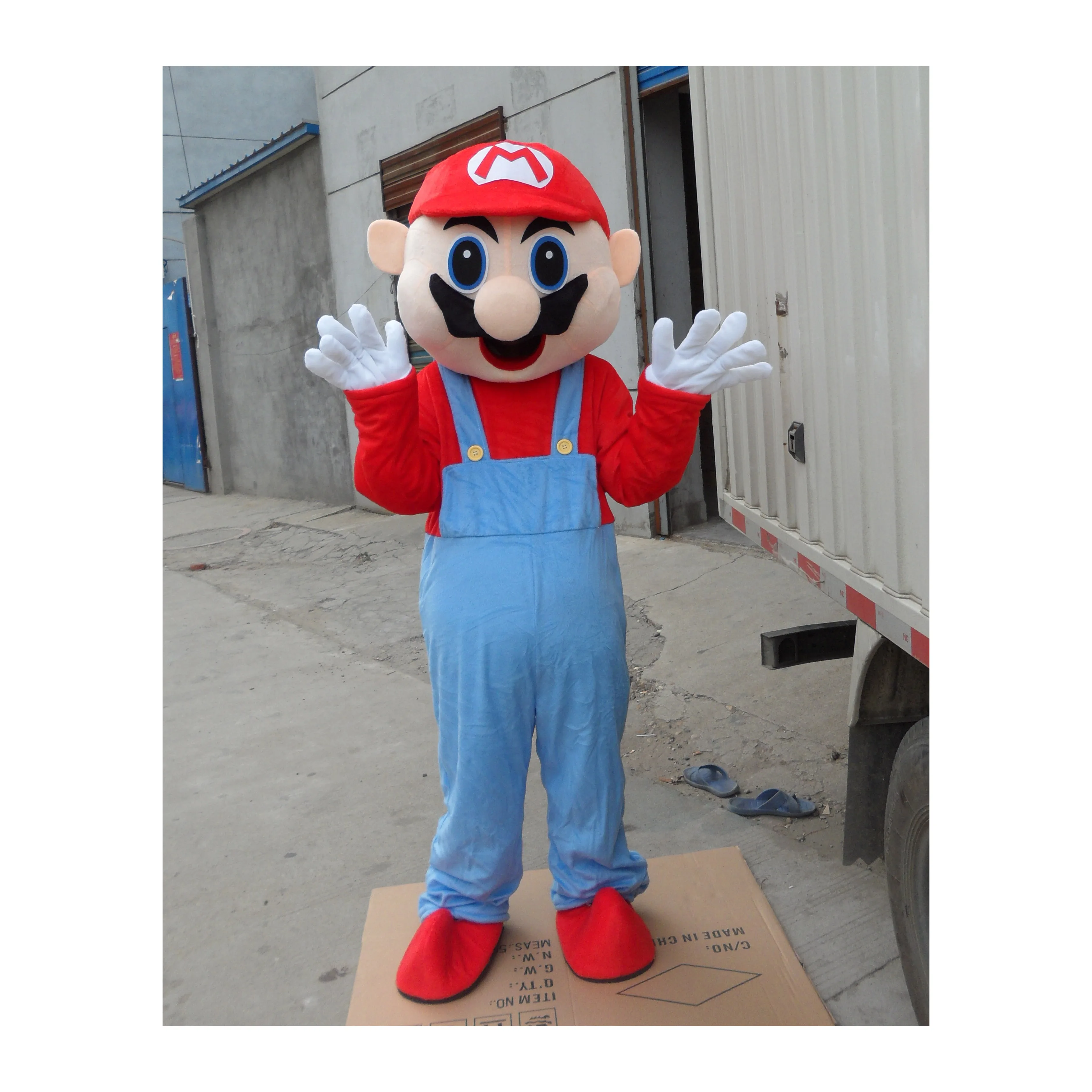 Костюм BOYI, плюшевый надувной косплей, костюм медведя, костюмы Марио