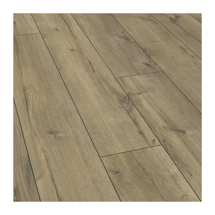 12mm Thick Antique Non Slip HDF Fireproof Laminate Flooring