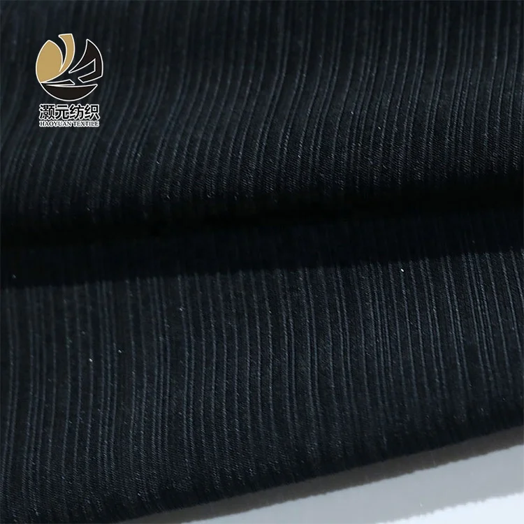 100%Polyester 75D Glitter Costume Shining Sequin Black Knitted fabric Lady Girl Dress