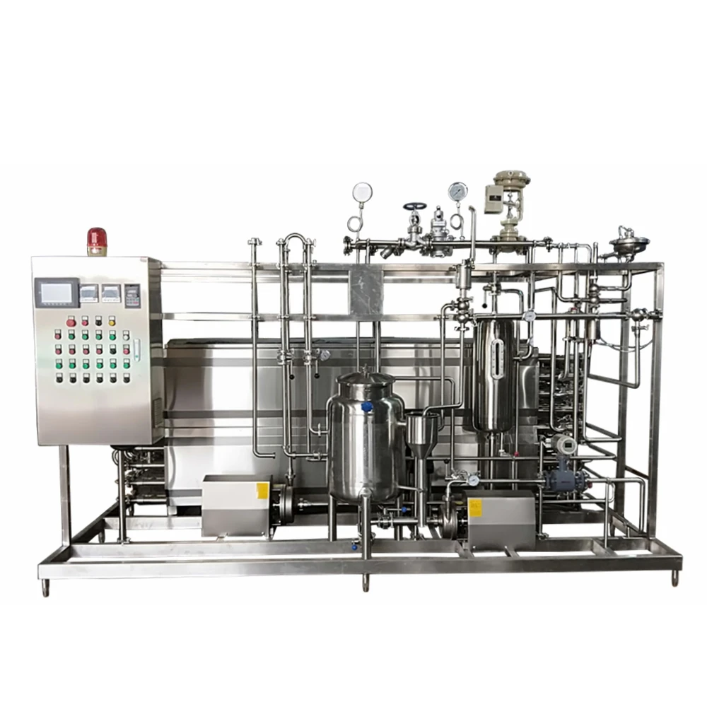 
High quality automatic tubular type ultra high temperature UHT milk sterilizer tube sterilizer 