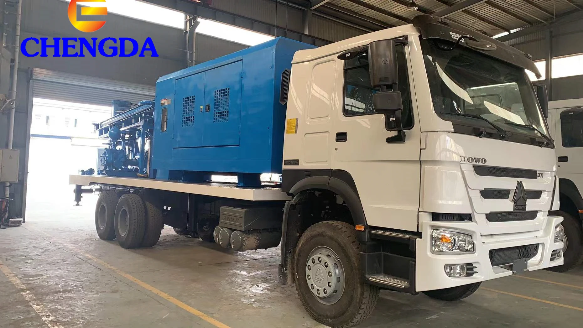 Sinotruck 8X4 400 м грузовик установка для бурения камней буровая буровые